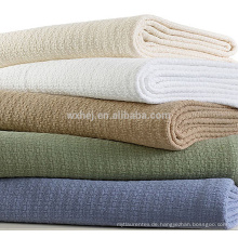 Hersteller Solid Color Cellular Thermische Heavy Cotton Blanket